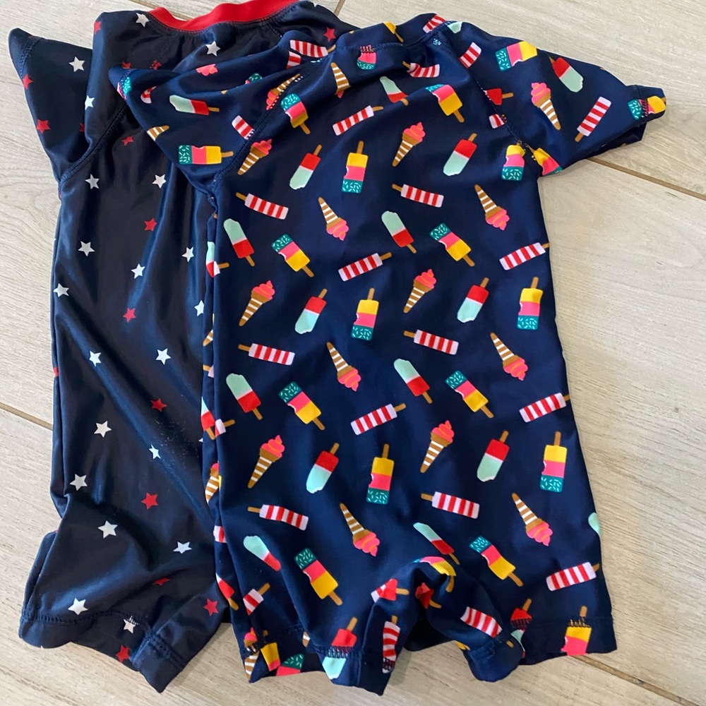 Old Navy Baby swim rash guard bundle